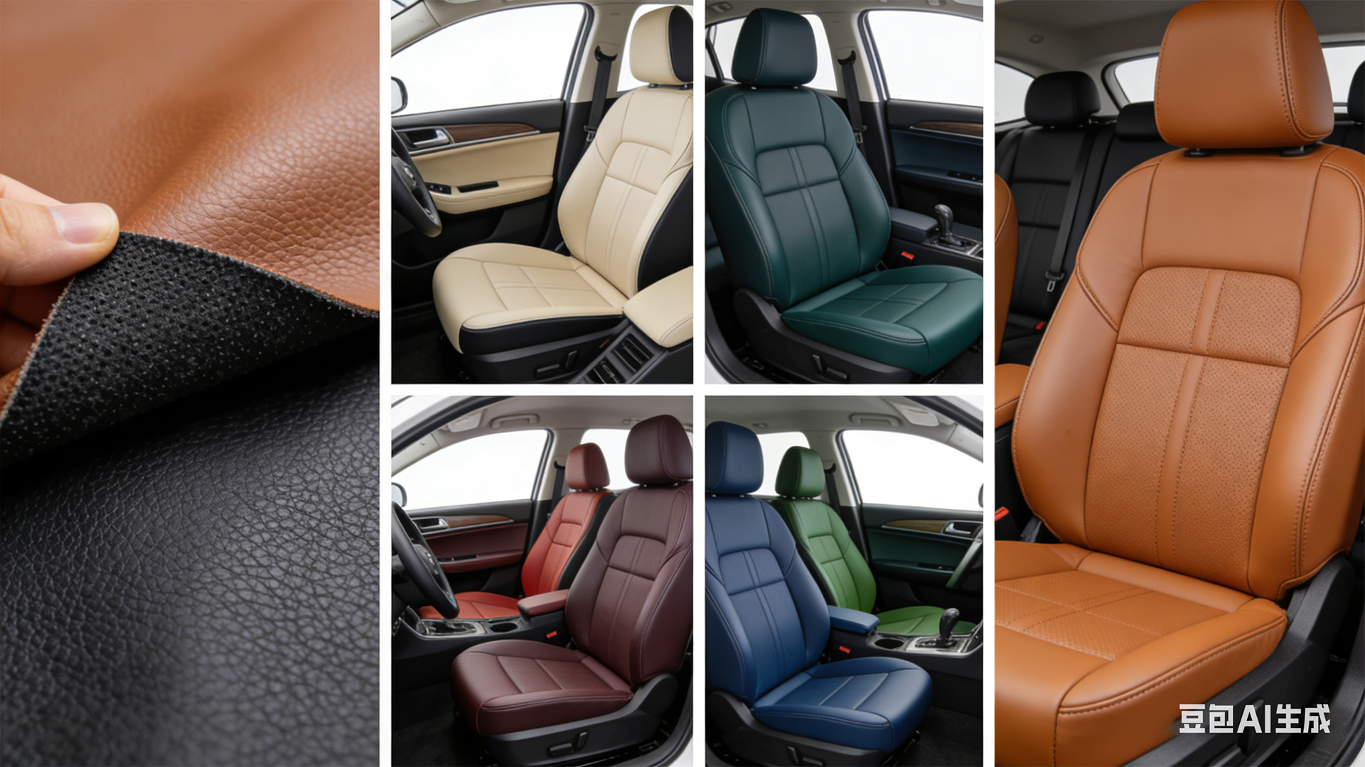 Araba Koltukları için Deri ve Otomotiv iç mekanları için mikrofiber deri