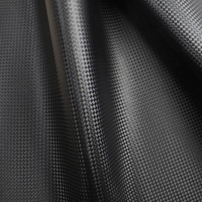 Karbon Fiber PVC Suni Deri Suni Araba İç Kumaş