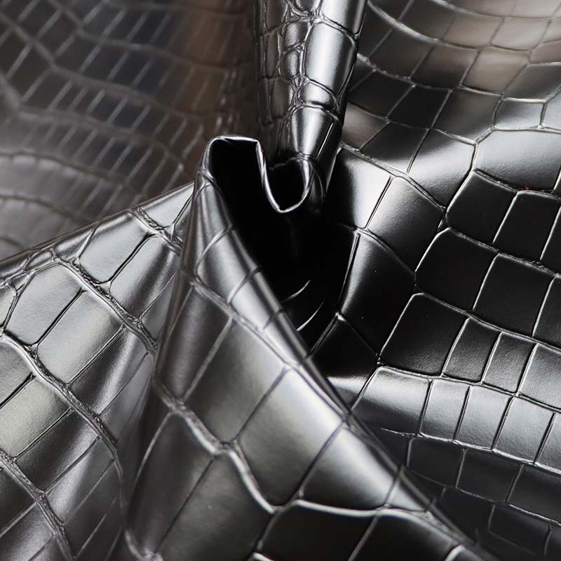 Timsah Tahıl Yapay Suni PVC Deri Ev Dekor Kumaş