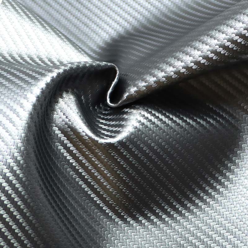 PVC Karbon Fiber Sentetik Yapay Otomobil İç Malzemesi