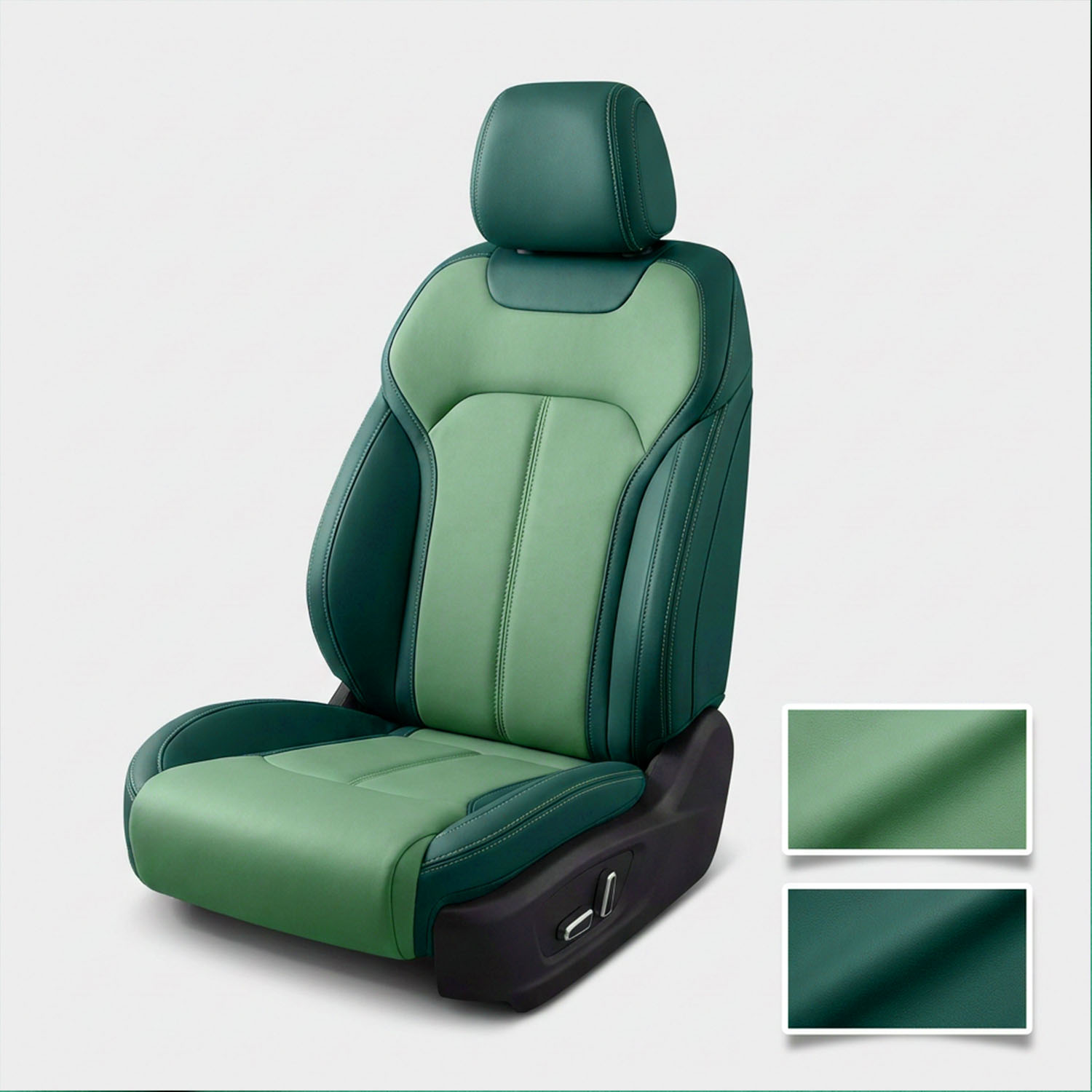 Direksiyon simidi için Nappa tahıl otomotiv mikrofiber deri