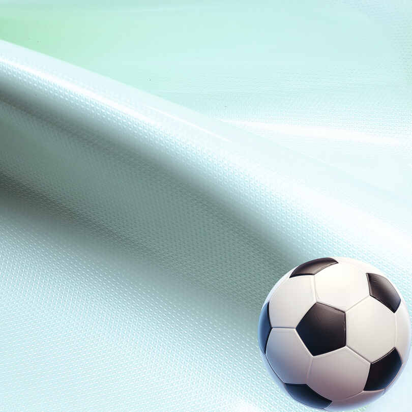 Futbol Topları için Kristal Ayna Parlak PU Deri Malzeme