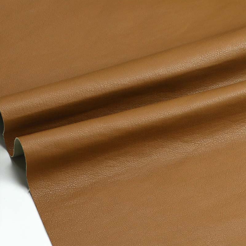 Süper Yumuşak Örgü Destekli PU Deri Giyim Malzemesi