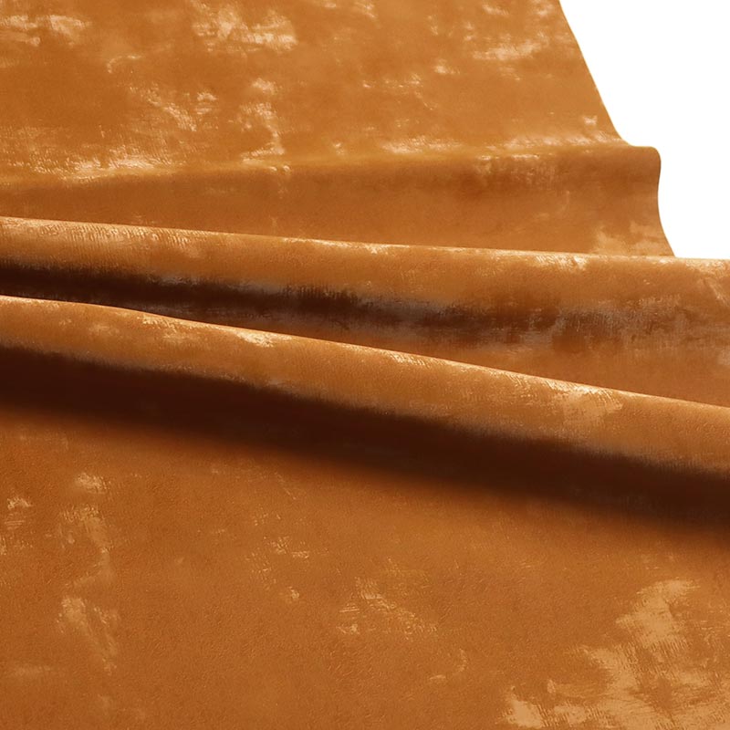 Kadife Suni PU Deri Yumuşak Elbise Kumaşı