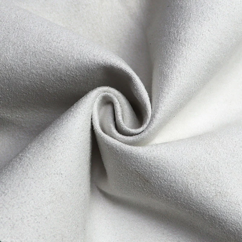 Giysiler için Mikrofiber Destekli PU Suni Deri